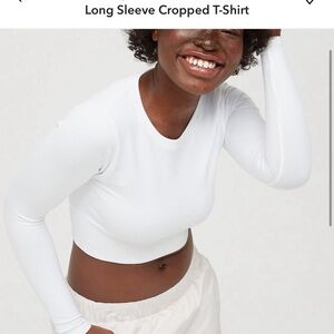 Aerie seamless white top